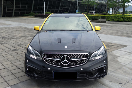 2014-2016 Mercedes Benz E Class W212 BKSS Style Hood - Carbonado