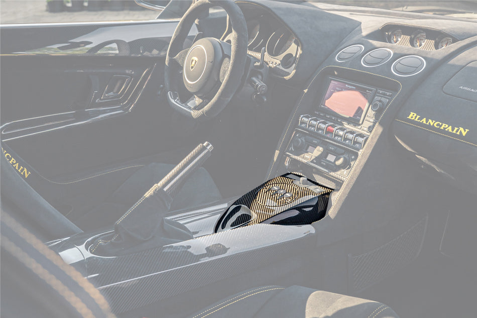 2004-2014 Lamborghini Gallardo Center Console Carbonado (OE) Fits: LP550, LP560, LP570