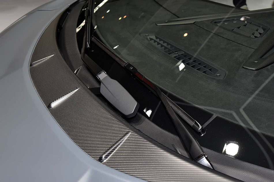 2023-UP Lamborghini Revuelto OE Style Autoclave Carbon Fiber Front Hood Trims