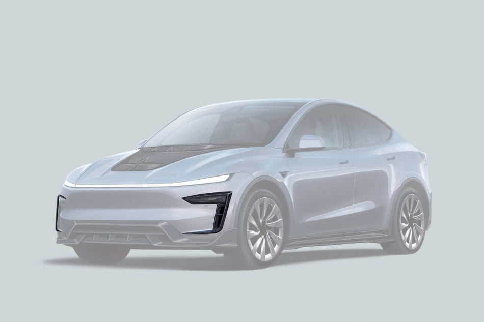 2025-UP Tesla Model Y Refresh OX Style Autoclave Carbon Fiber Daytime Running Light Cover