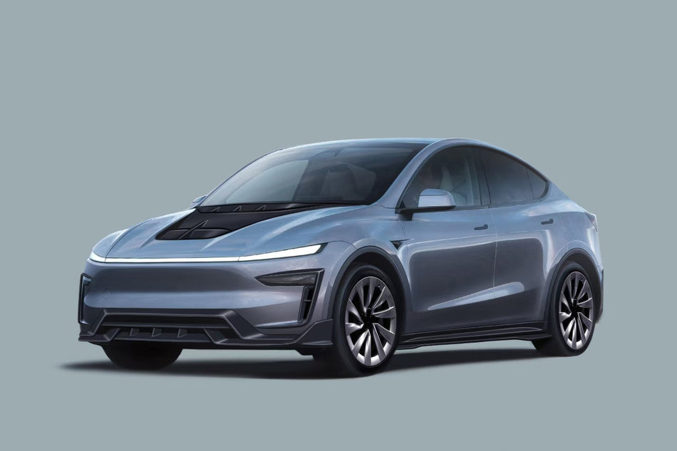 2025-UP Tesla Model Y Refresh OX Style Autoclave Carbon Fiber Daytime Running Light Cover