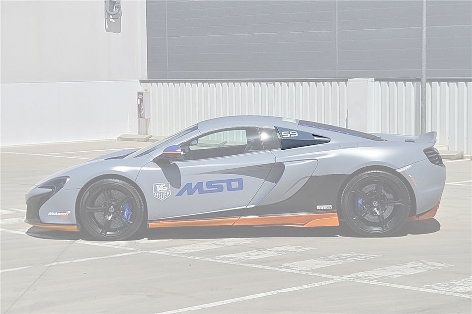 2011-2017 McLaren Carbon Fiber Quarter Window Scoops Carbonado (BKSS Design)Fits: 650S, MP4 12C