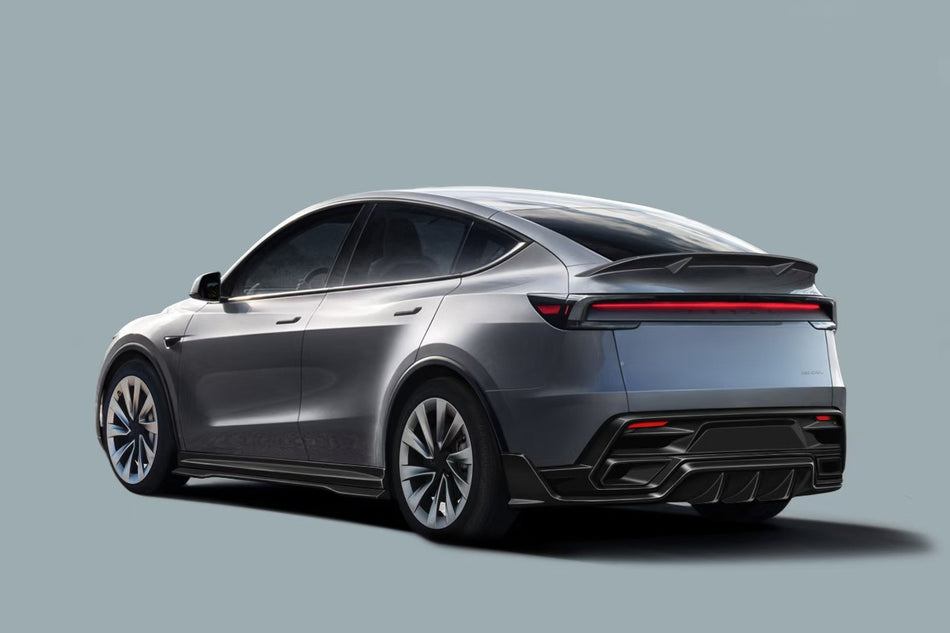 2025-UP Tesla Model Y Refresh OX VER1 Style Autoclave Carbon Fiber Rear Spoiler