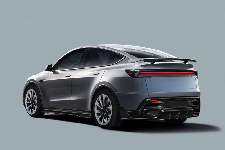 2025-UP Tesla Model Y Refresh OX VER1 Style Autoclave Carbon Fiber Rear Wing Spoiler