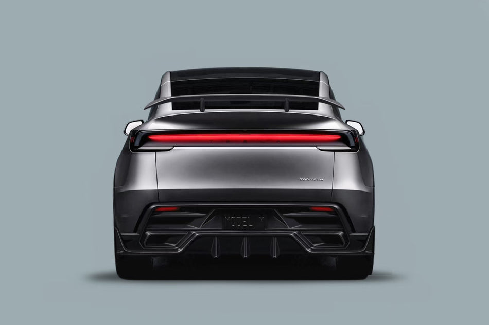 2025-UP Tesla Model Y Refresh OX VER1 Style Autoclave Carbon Fiber Rear Wing Spoiler