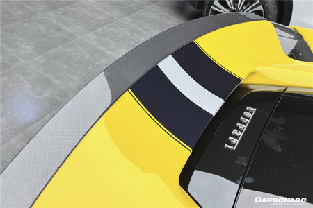 2018-2022 Ferrari 488 Pista NV Style Carbon Fiber Trunk Spoiler Wing - Carbonado
