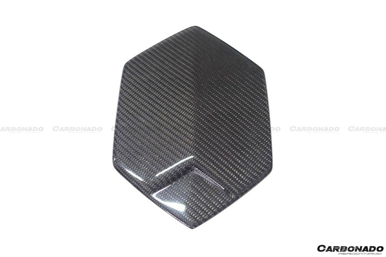 2011-2016 Lamborghini Aventador LP700 Coupe OEM Style Carbon Fiber Gas Cap Repalcement - Carbonado Aero