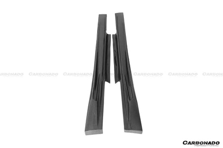 2008-2020 Nissan GTR R35 CBA/DBA/EBA BS Style Carbon Fiber Side Skirts - Carbonado Aero