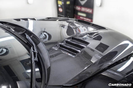 2008-2016 Nissan GTR R35 CBA/DBA BSE2 Style Carbon Fiber Hood - Carbonado Aero