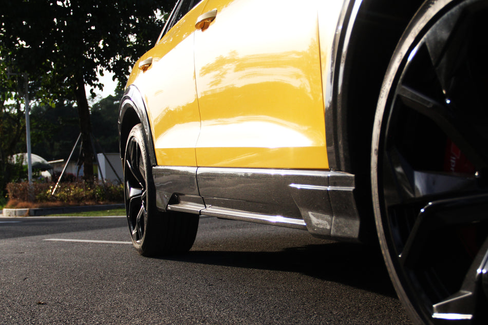 2019-2023 Audi Q8  SQ8  RSQ8 AD Style Dry Carbon Fiber Side Skirts