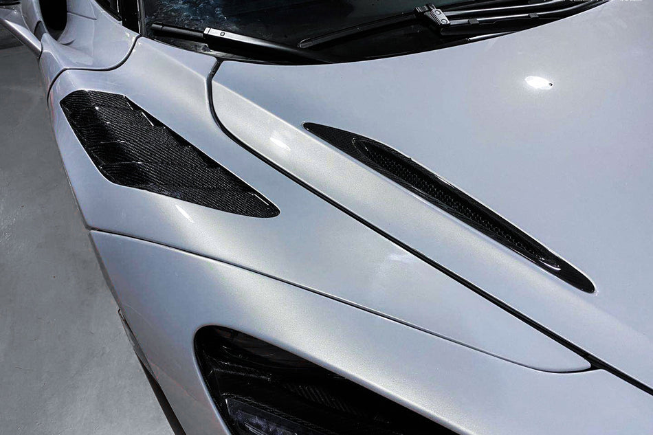 Alerón de maletero de fibra de carbono estilo McLaren 720s VRS 2017-2020