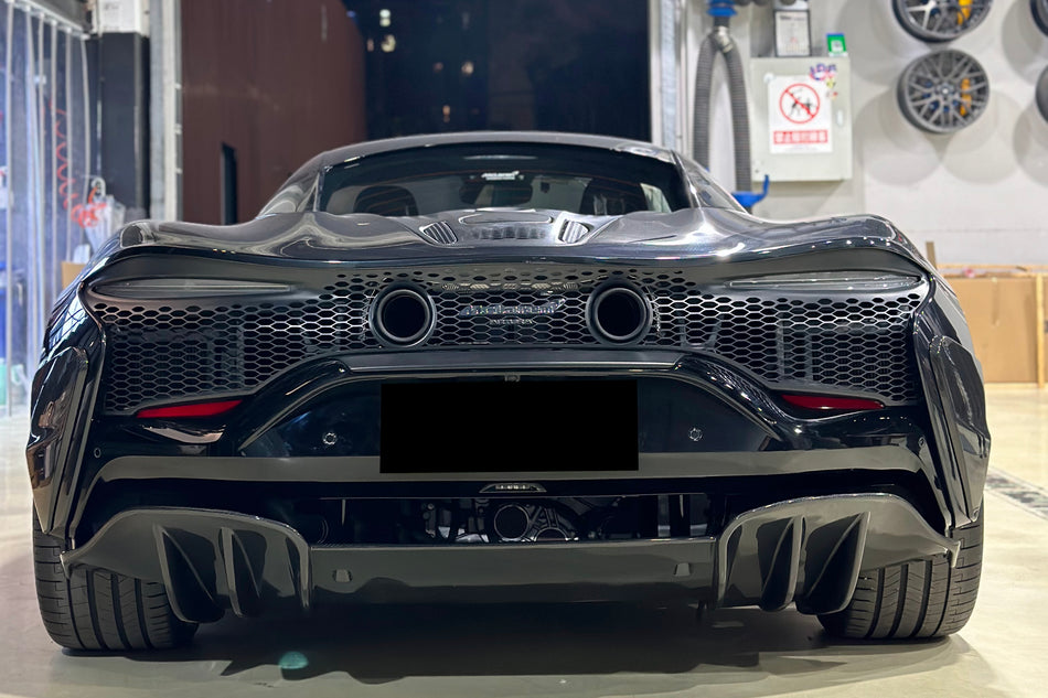 2023-UP McLaren Artura Coupe | Spider NVT Style Autoclave Carbon Fiber Rear Diffuser Lip