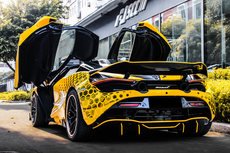 Alerón de maletero de fibra de carbono estilo McLaren 720s VRS 2017-2020