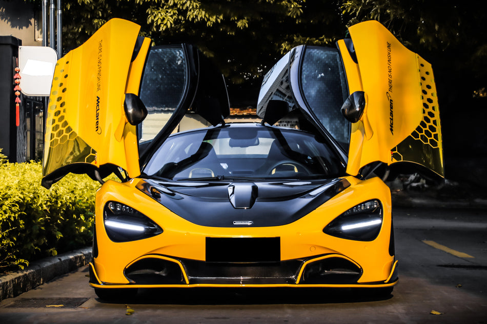 Alerón de maletero de fibra de carbono estilo McLaren 720s VRS 2017-2020