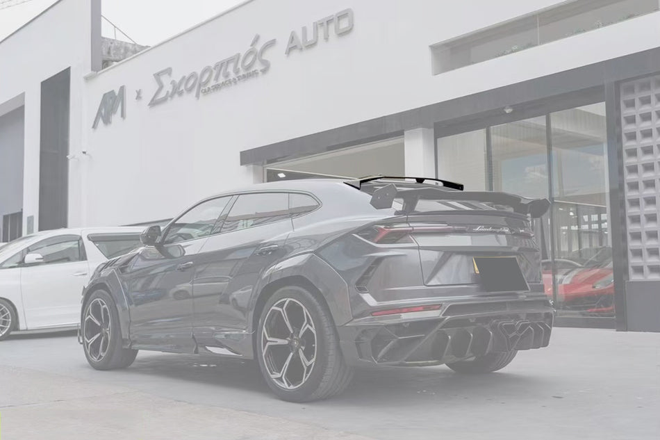 2018-2023 Lamborghini URUS MS Style Carbon Fiber Roof Spoiler - Carbonado