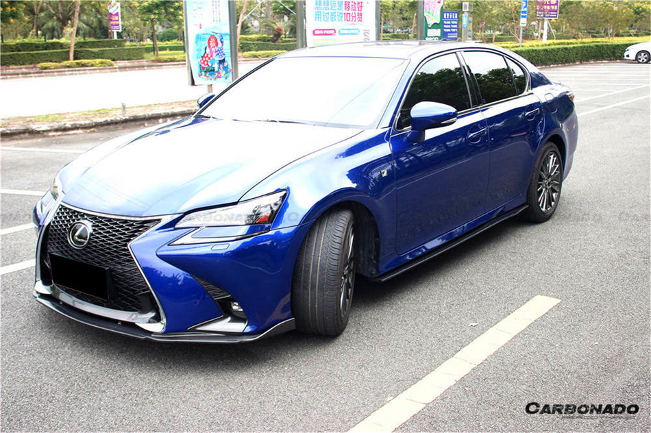 2016-2020 Lexus GS AM Style Carbon Fiber Front Lip