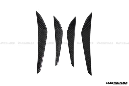 2021-UP BMW M3 G80 M4 G82/G83 MP Style Carbon Fiber Front Canards - Carbonado Aero