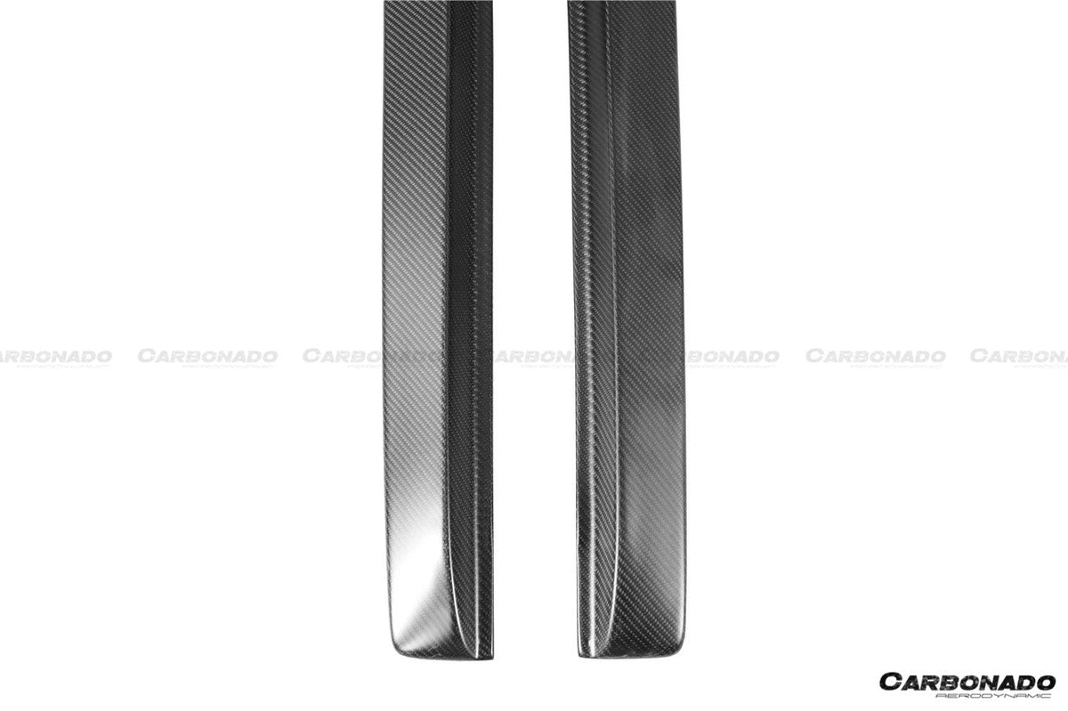 2015-2021 Mercedes Benz C-Class C63 AMG W205 Sedan PS Style Side Skirts - Carbonado Aero