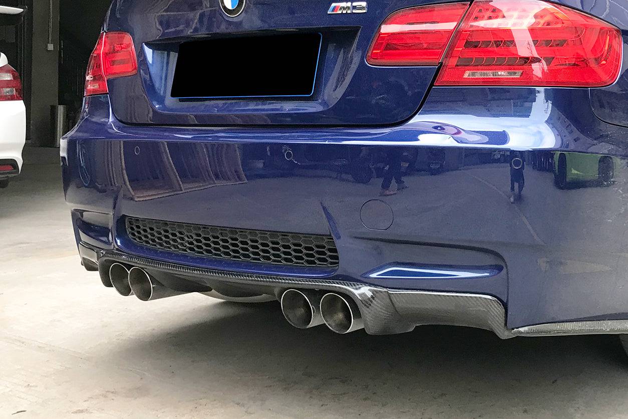 2008-2012 BMW M3 E92/E93 VA Style Carbon Fiber Rear Lip | Carbonado Aero