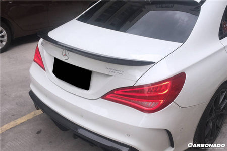 2014-2016 Mercedes Benz W117 CLA Sport / CLA45 AMG BS Style Trunk Spoiler - Carbonado Aero