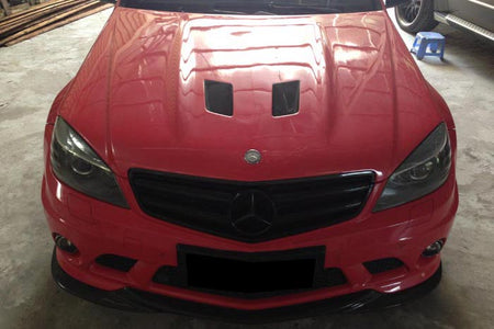 2008-2011 Mercedes Benz W204 C63 AMG BK Style HOOD - Carbonado