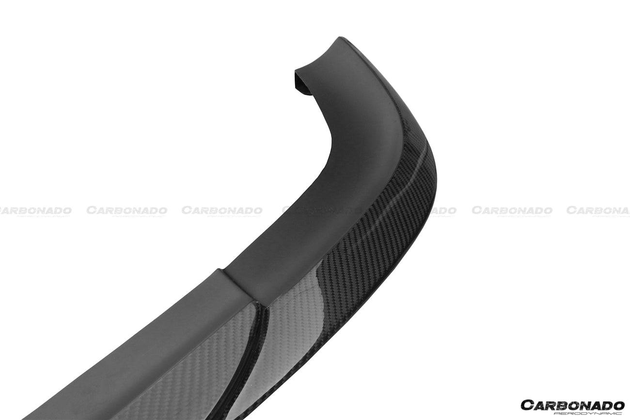 2011-2013 Mercedes Benz W218 CLS63 AMG BKSS Style Carbon Fiber Front Lip - Carbonado Aero