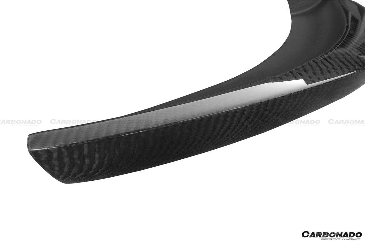 2011-2013 Mercedes Benz W218 CLS63 AMG BKSS Style Carbon Fiber Front Lip - Carbonado Aero