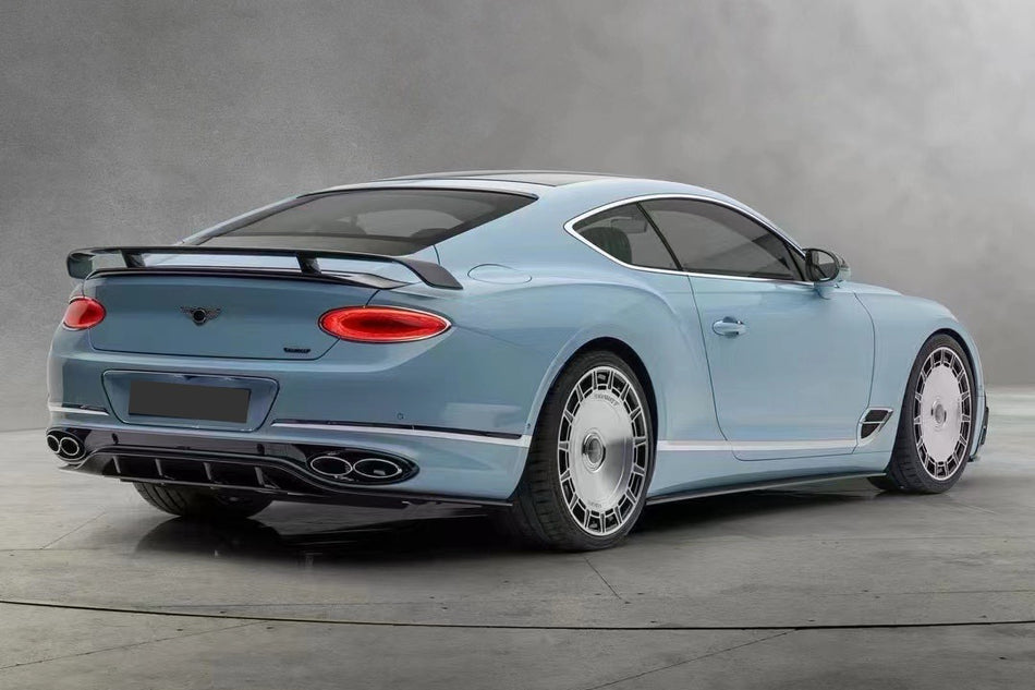 Faldones laterales de fibra de carbono seco estilo Editon Bentley Continental GT/GTC 2018-2023