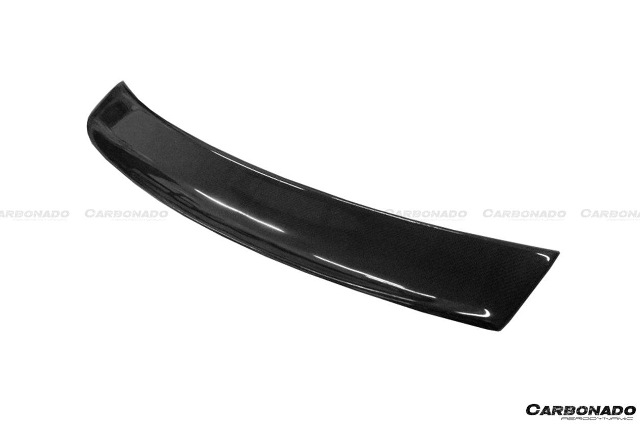 2006-2014 Audi TT TTS BS Style Carbon Fiber Spoiler - Carbonado Aero