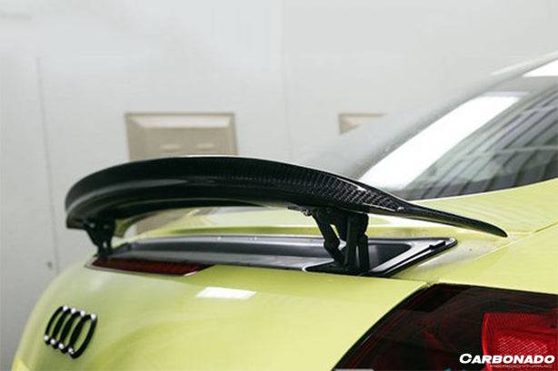 2006-2014 Audi TT TTS BS Style Carbon Fiber Spoiler - Carbonado Aero