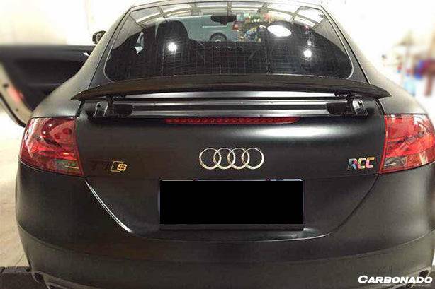 2006-2014 Audi TT TTS BS Style Carbon Fiber Spoiler - Carbonado Aero