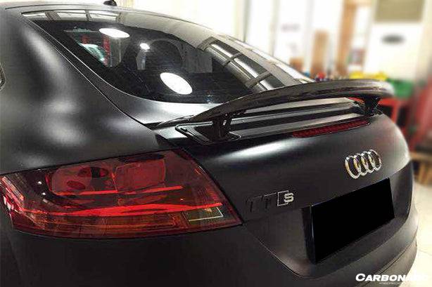 2006-2014 Audi TT TTS BS Style Carbon Fiber Spoiler - Carbonado Aero