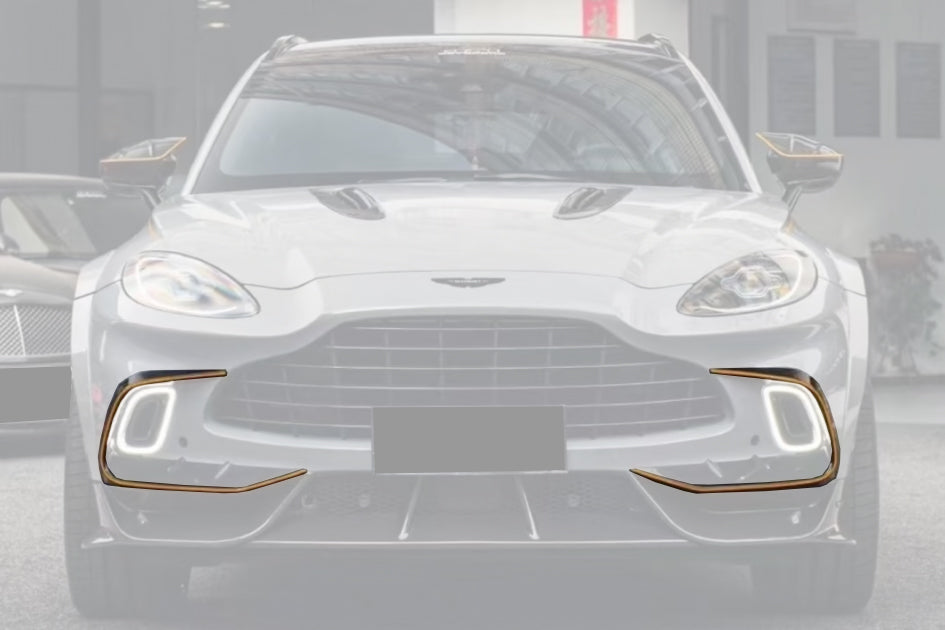 2021-2024 Aston Martin Autoclave Carbon Fiber Front Bumper Vent Trims Carbonado (MSY) Fits: DBX