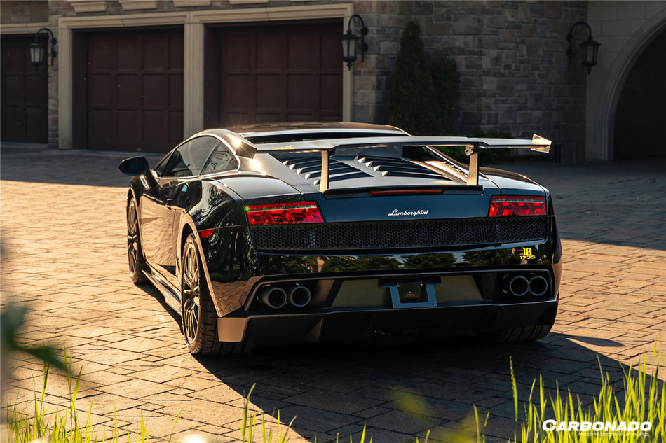 2004-2014 Lamborghini Gallardo Trunk Spoiler Carbonado (STO) Fits: LP550, LP560, LP570