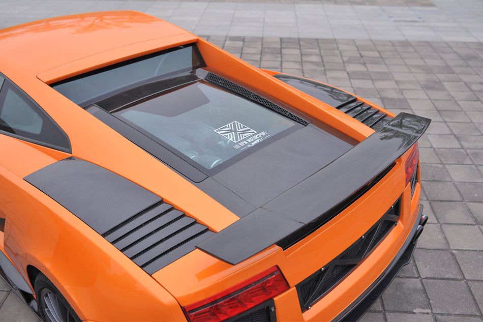 2004-2008 Lamborghini Gallardo Coupe&nbsp;Engine Hood Hatch ( USE ORIGENAL GLASS) - Carbonado