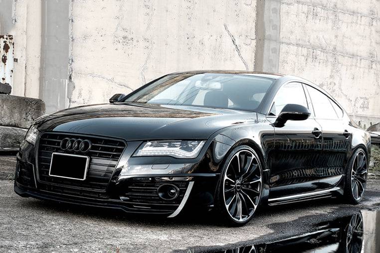 2012-2014 Audi A7 WD Style Front Lip - Carbonado