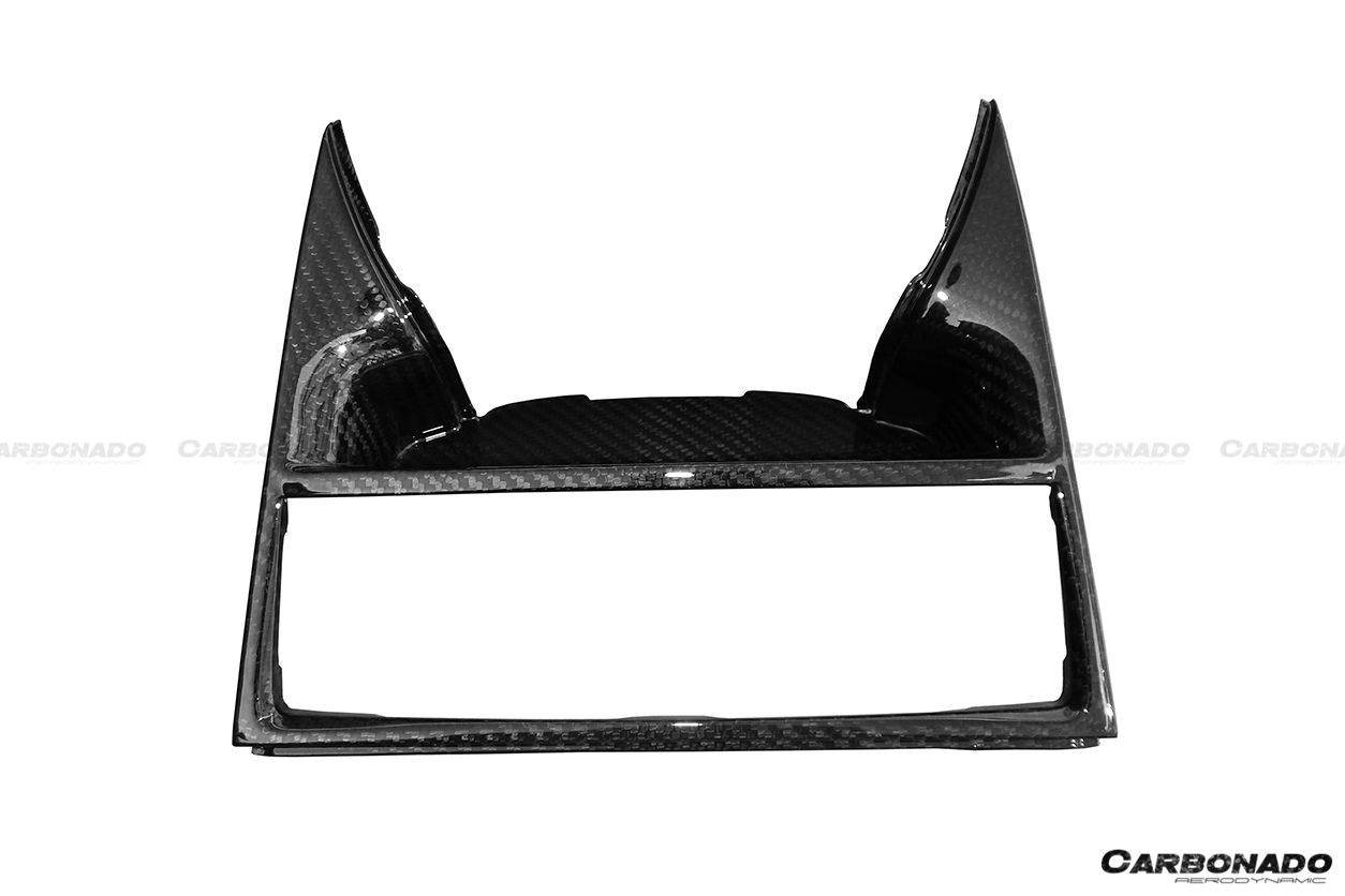 2004-2014 Lamborghini Gallardo LP540/LP550/LP560/LP570 OEM Style Carbon Fiber AC Frame Cover - Carbonado Aero