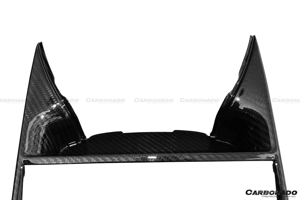 2004-2014 Lamborghini Gallardo LP540/LP550/LP560/LP570 OEM Style Carbon Fiber AC Frame Cover - Carbonado Aero