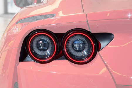 2017-2024 Ferrari 812 Superfast OEM Style Dry Carbon Fiber Tail Lights Surround Satellites - Carbonado