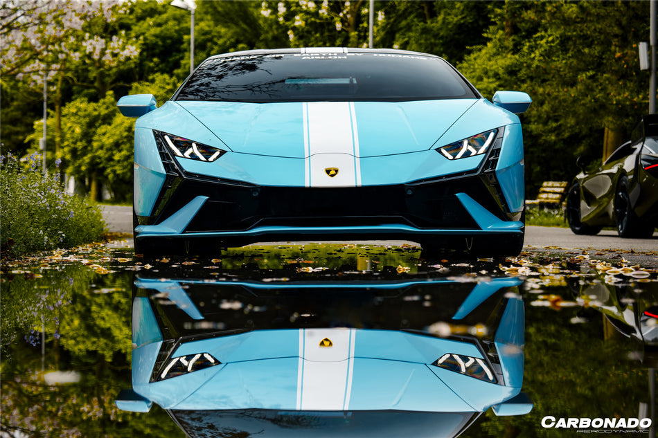 2015-2025 Lamborghini Huracan LP610 & LP580 & Evo Tecnica Style Front Bumper