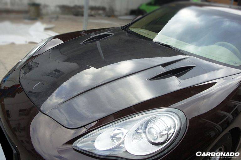 2009-2016 Porsche Panamera 970.1 DI Style Hood - Carbonado