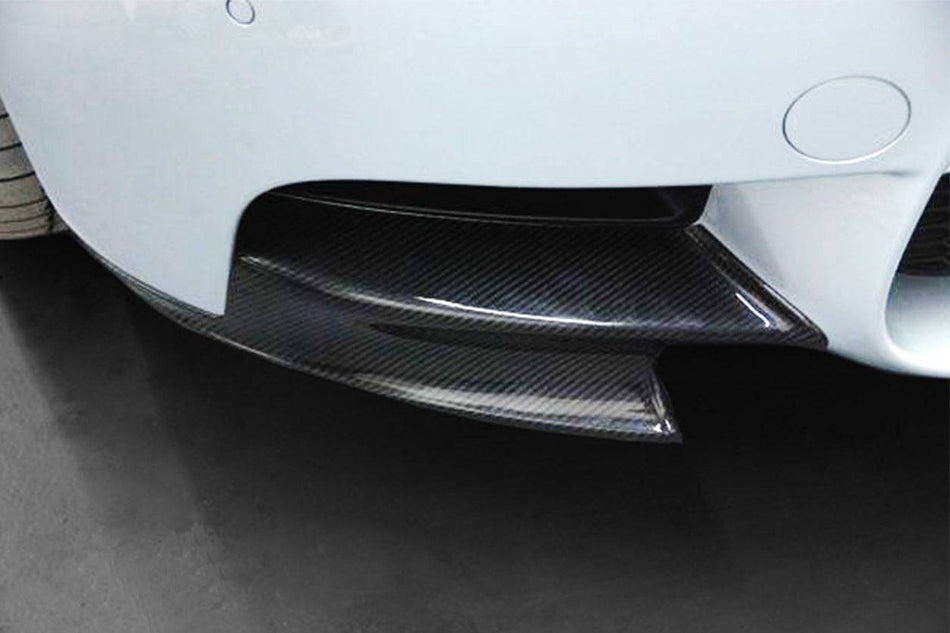 2008-2012 BMW M3 E90/E92/E93 MP Style Carbon Fiber Lip Splitters - Carbonado