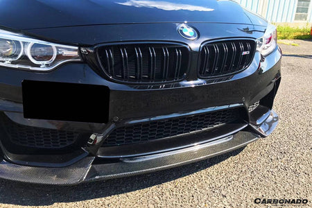 2014-2020 BMW M3 F80 M4 F82 VA Style Carbon Fiber Front Lip - Carbonado
