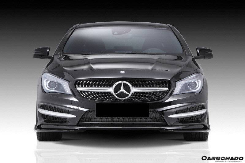 2014-2016 Mercedes Benz W117 CLA Sport / CLA45 AMG PA Style Front Bumper Insert - Carbonado Aero