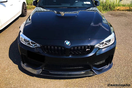 2014-2020 BMW M3 F80 M4 F82 VA Style Carbon Fiber Front Lip - Carbonado Aero