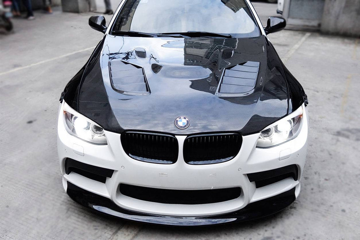 2011-2013 BMW 3Series E92/E93 LCI SIB Style Carbon Fiber Hood - Carbonado