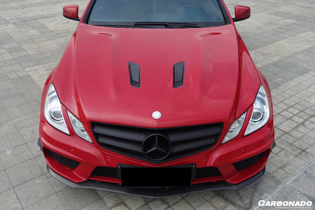 2010-2013 Mercedes Benz E Class W207 Coupe BKSS Style Hood - Carbonado