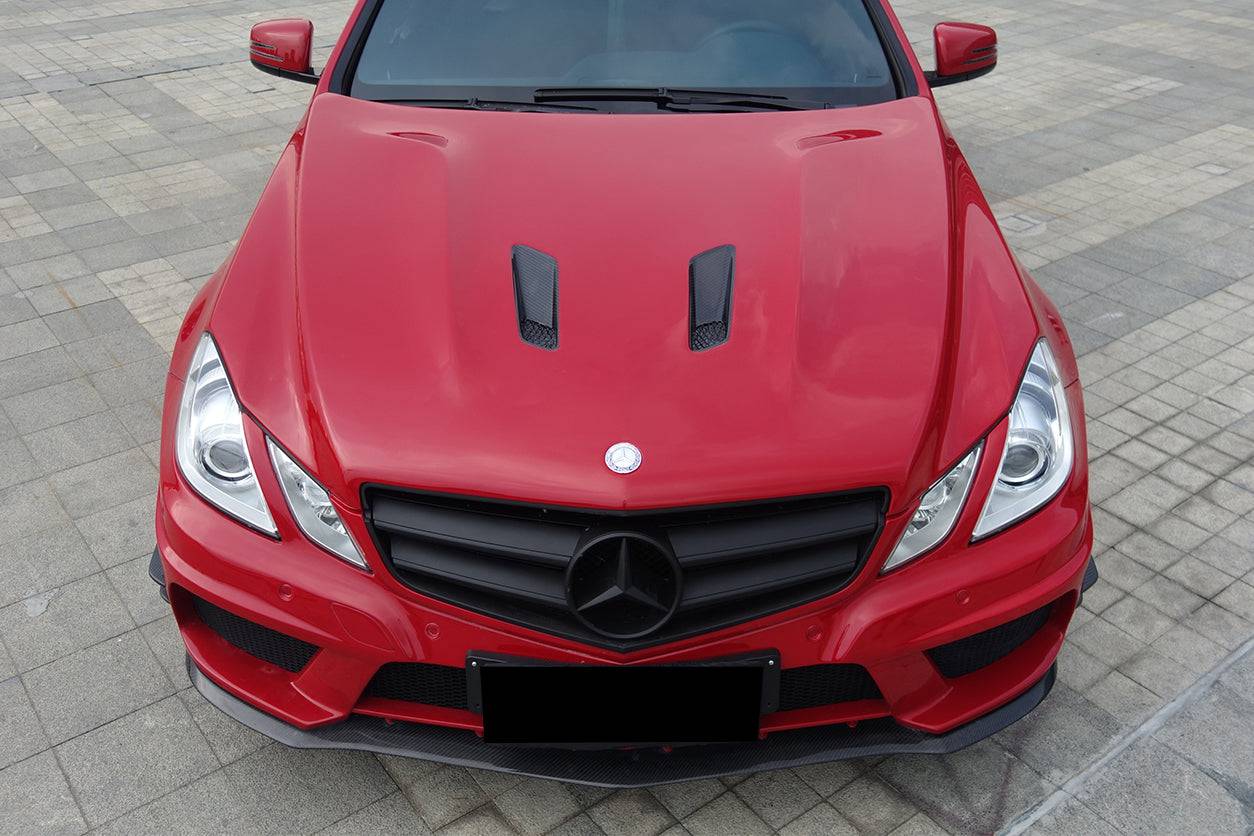 2010-2013 Mercedes Benz E Class W207 Coupe BKSS Style Hood - Carbonado