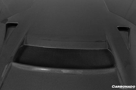 2009-2016 Nissan GTR R35 CBA/DBA VA Style Carbon Fiber Hood - Carbonado