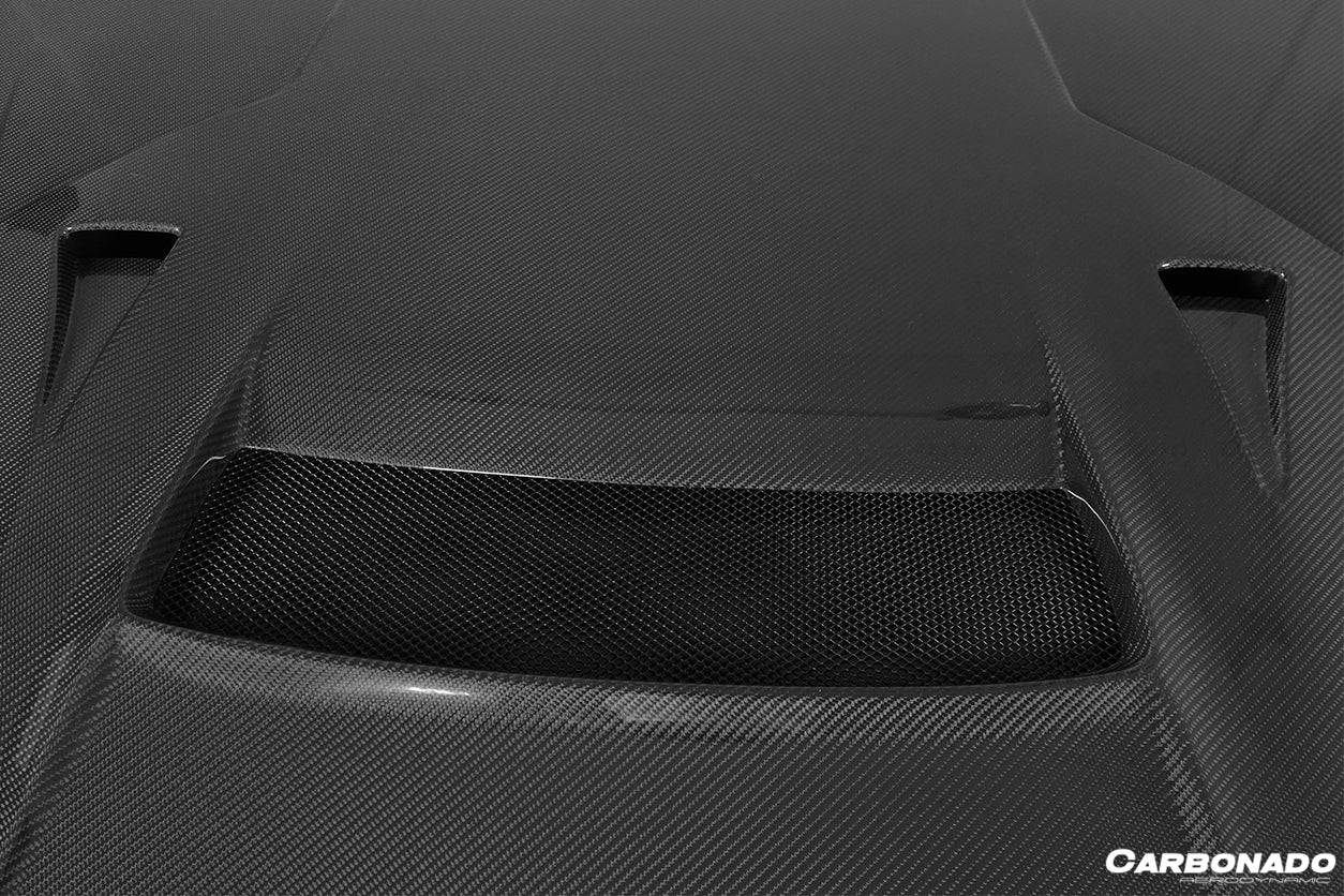 2009-2016 Nissan GTR R35 CBA/DBA VA Style Carbon Fiber Hood - Carbonado